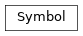 Inheritance diagram of Symbol