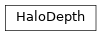 Inheritance diagram of HaloDepth